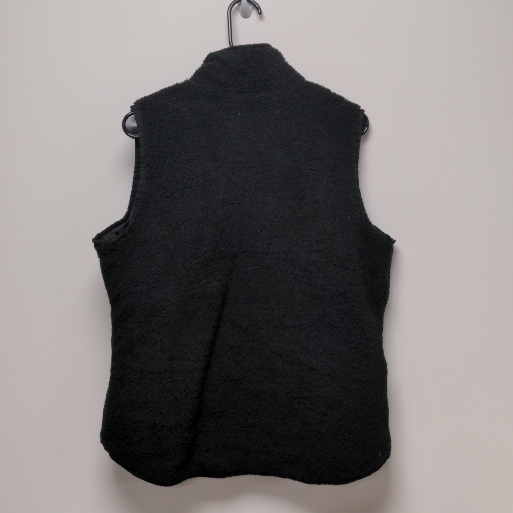 Women's Sherpa Black Vest Old Navy - Picture 3 of 3